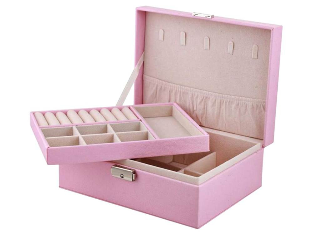 Skrynios organizatorius papuošalų dėžutė elegantiška raktų dėžutė, Rožinė, Szín, Rózsaszín
