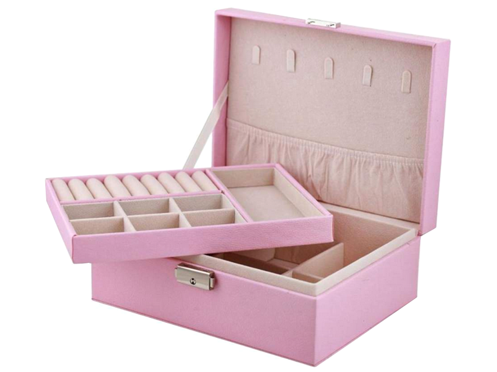 Skrynios organizatorius papuošalų dėžutė elegantiška raktų dėžutė, Rožinė, Szín, Rózsaszín