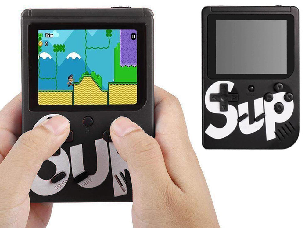 Retro mini nešiojamoji konsolė 400 žaidimų 3.0 tv žaidimų dėžutė žaidimai nuotolinio valdymo pultelis