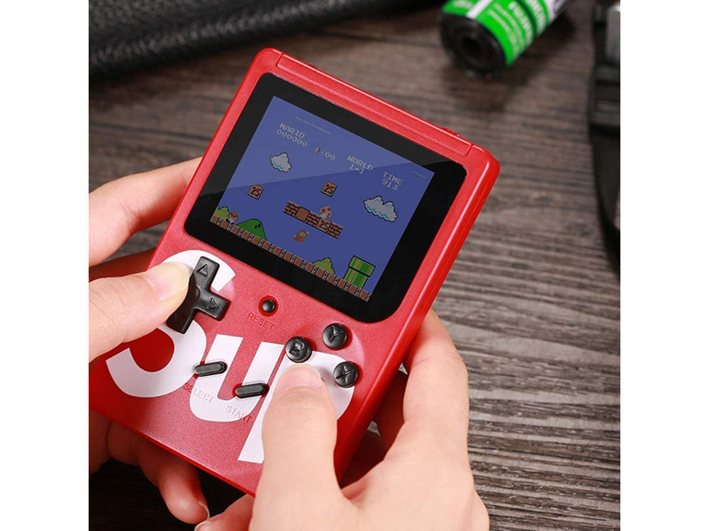 Mini konsolė nešiojamasis retro žaidimas 400 žaidimų 3.0 tv žaidimų dėžutė žaidimai