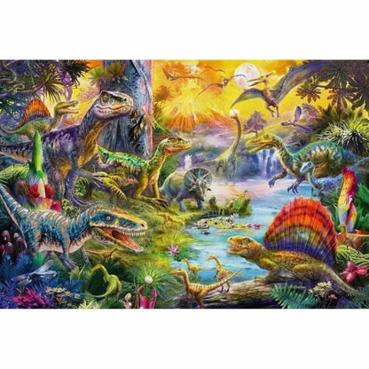 Dėlionė Schmidt Spiele Dinosaurs Statulėlės 60 Dalys