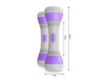 Fitneso hanteliai reguliuojami 2 x 2 kg 2 vienetų reguliuojamo svorio rinkinys, Violetinė, Szín, Lila