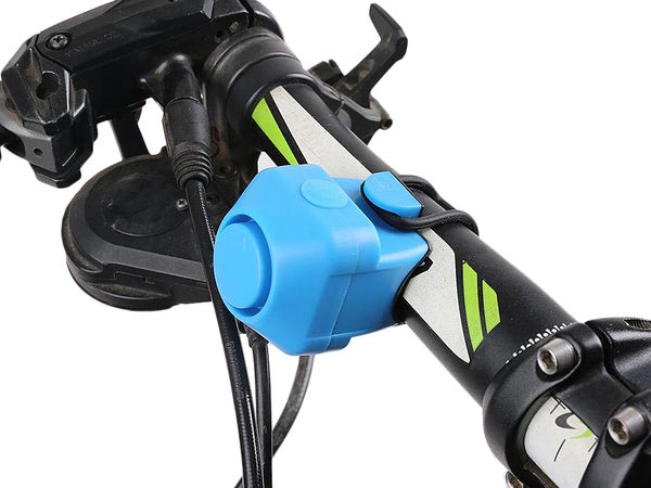 Dviračio skambutis elektroninis garsinis signalas garsus 130 db dviračių pavojaus sirena, Mėlyna, Szín, Kék