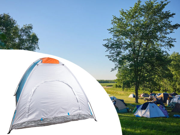 Lauko kempingo palapinės tinklelis nuo uodų 2 asmenims