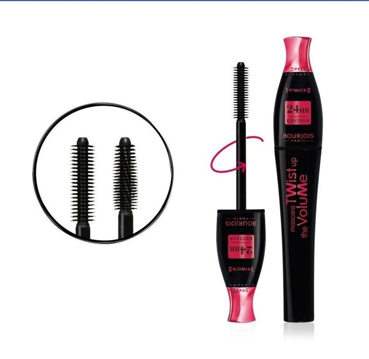 Bourjois Twist up the volume mascara black 8ml