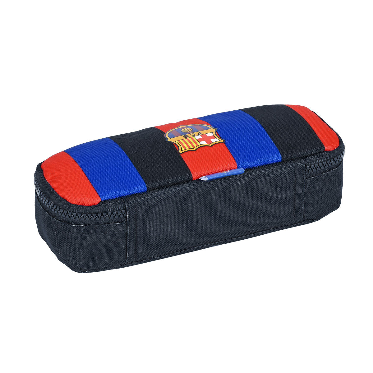 Mokyklinis dėklas F.C. Barcelona Kaštoninė Tamsiai mėlyna (22 x 5 x 8 cm)