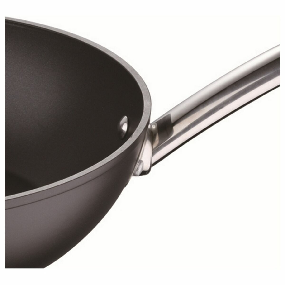 Wok keptuvė Masterpro Juoda Aliuminis Grūdintas aliuminis (Ø 28 cm)