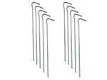 Tent piles anchor pigs steel 31cm 10vnt kabliukų ir kilpų smeigtukai