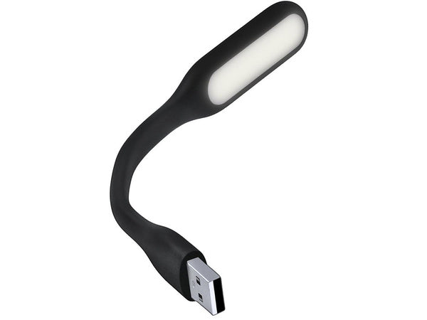 Silikono lankstus usb lempa nešiojamam kompiuteriui 6 led stiprus, Juoda, Szín, Fekete