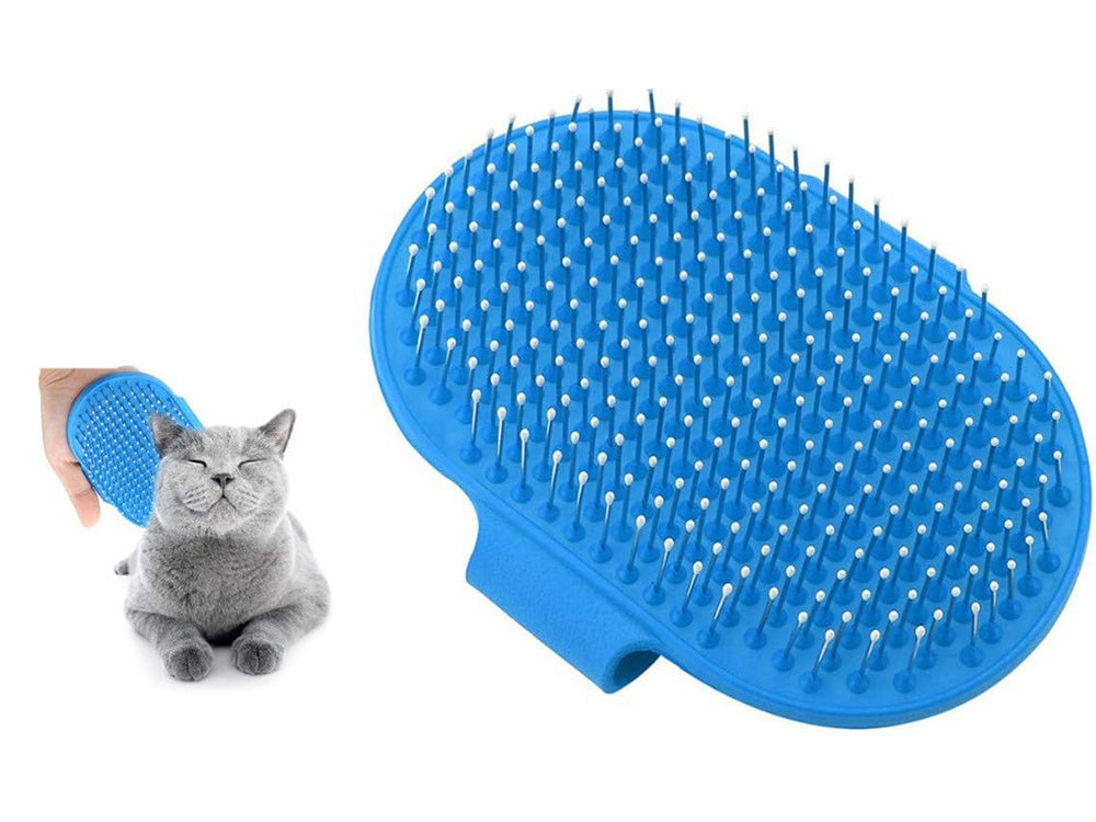 Šepetys šunų plaukams šukuoti katės minkštos masažinės šukos šukos, Mėlyna, Szín, Kék