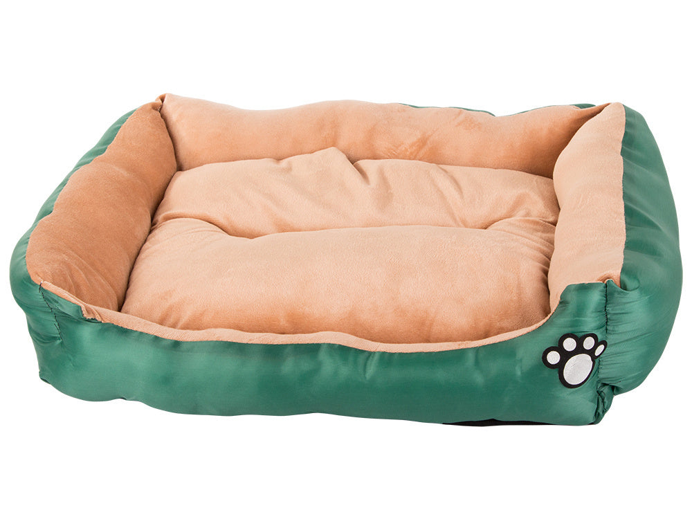Šuns lova katės lova su pagalve lovytė patalynė sofa m, Žalia, Szín, Zöld