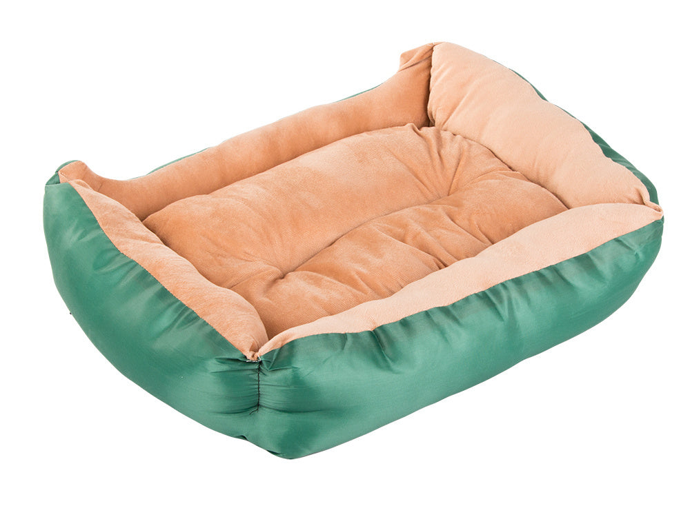 Šuns lova katės lova su pagalve lovytė patalynė sofa m, Žalia, Szín, Zöld