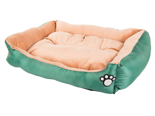 Šuns lova katės lova su pagalve lovytė patalynė sofa m, Žalia, Szín, Zöld