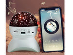 Žvaigždė projektorius naktinė šviesa žvaigždė led garsiakalbis bluetooth usb projektorius