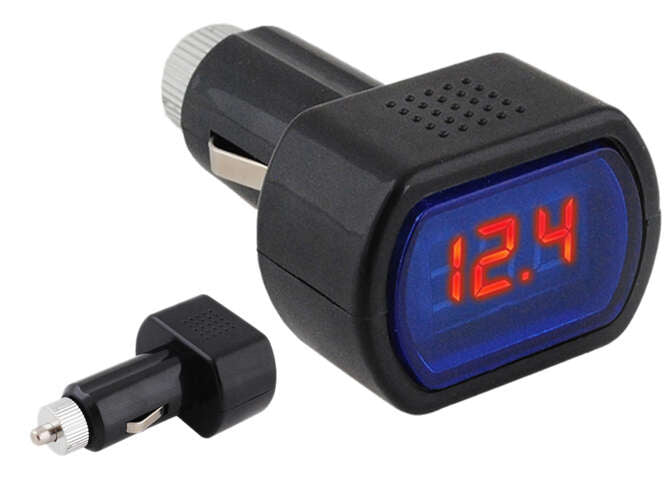 12V voltmetras