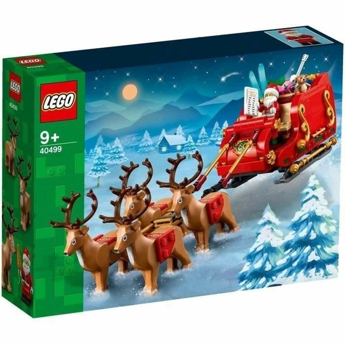 Statybos rinkinys Lego 40499 Santa s Sleigh Spalvotas