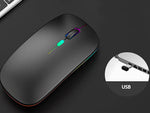 Slim 2,4 ghz bluetooth valdymo optinė pelė, skirta laptops'ams