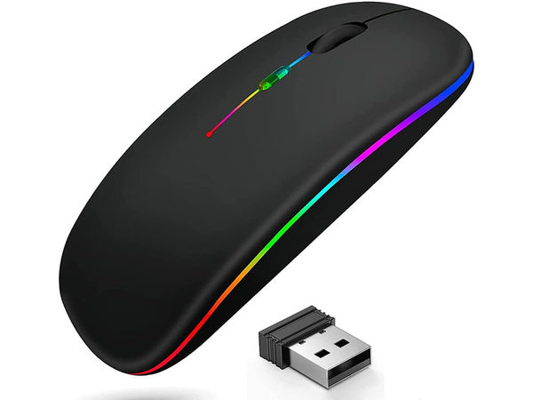 Slim 2,4 ghz bluetooth valdymo optinė pelė, skirta laptops'ams