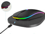 Slim 2,4 ghz bluetooth valdymo optinė pelė, skirta laptops'ams