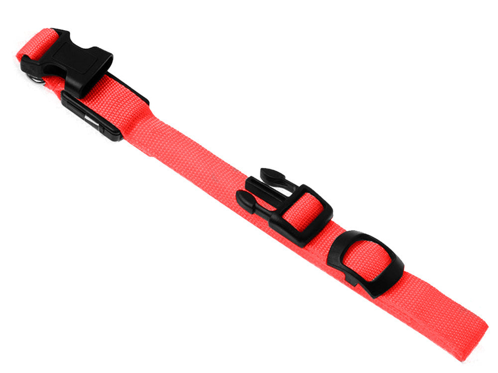 Led šviesos šviesos tamsos apylankas šuns ir katėms reguliuojamas 59cm, Raudona, Szín, Piros