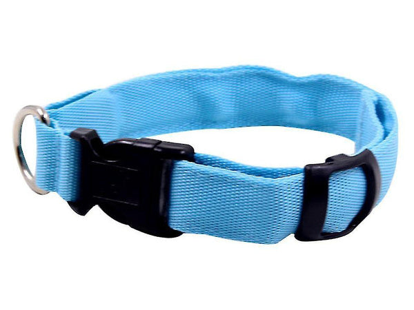 Led šviesos šviesos tamsos apylankas šuns ir katėms reguliuojamas 59cm, Mėlyna, Szín, Kék