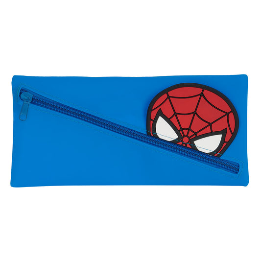 Mokyklinis dėklas Spider-Man Tamsiai mėlyna 22 x 11 x 1 cm