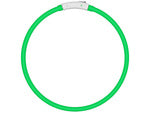 Led šviesos švytintuvas šuns ir katėms vandeniui atsparus reguliuojamas 47cm usb, Žalia, Szín, Zöld