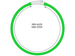 Led šviesos švytintuvas šuns ir katėms vandeniui atsparus reguliuojamas 47cm usb, Žalia, Szín, Zöld