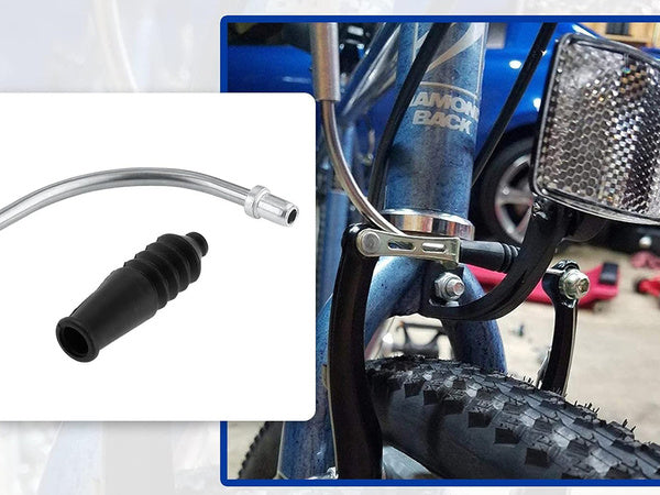 90 laipsnių vamzdelis v-brake dviračių stabdžiams su guma