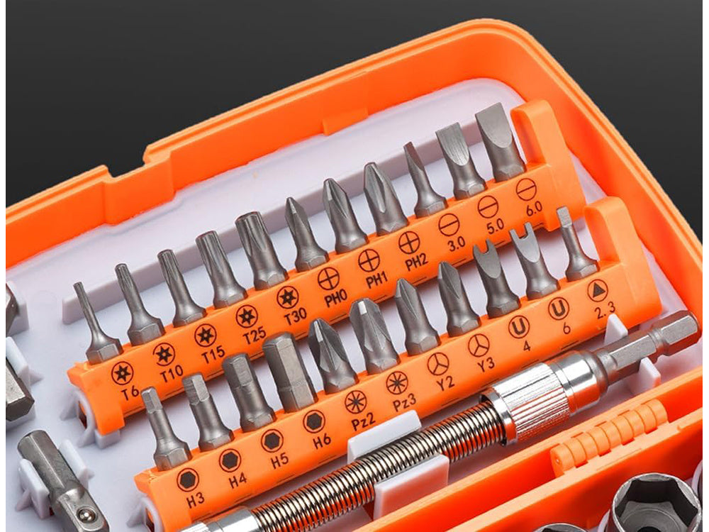 Torx tools rinkinys torx kištukiniai veržliarakčiai 5-14 mm 38 elementai