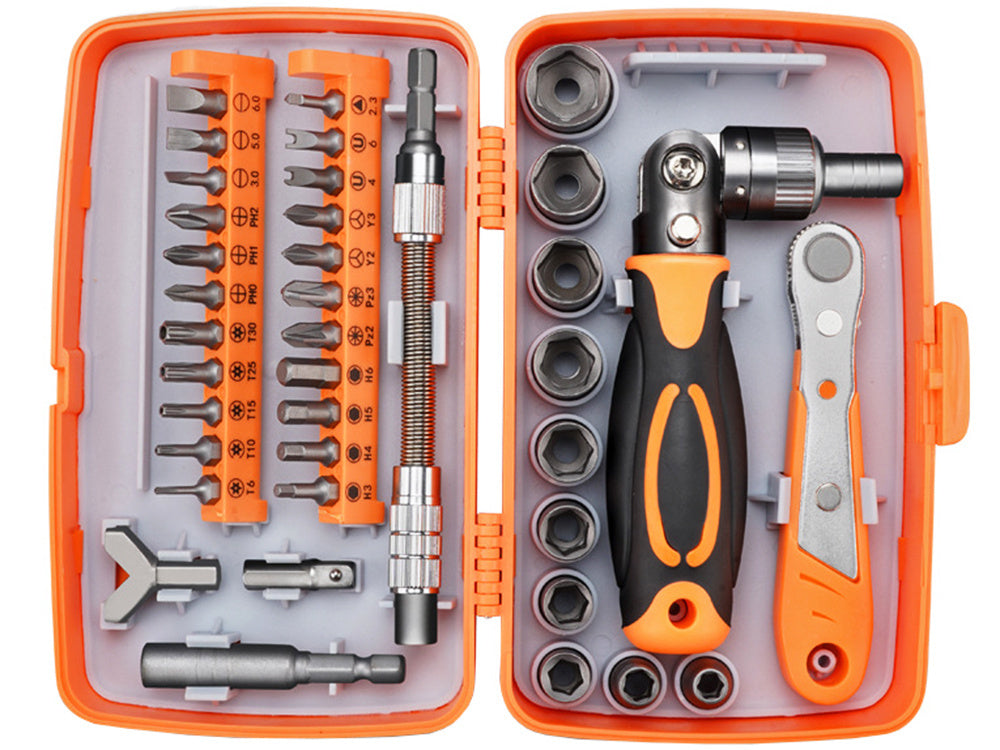Torx tools rinkinys torx kištukiniai veržliarakčiai 5-14 mm 38 elementai