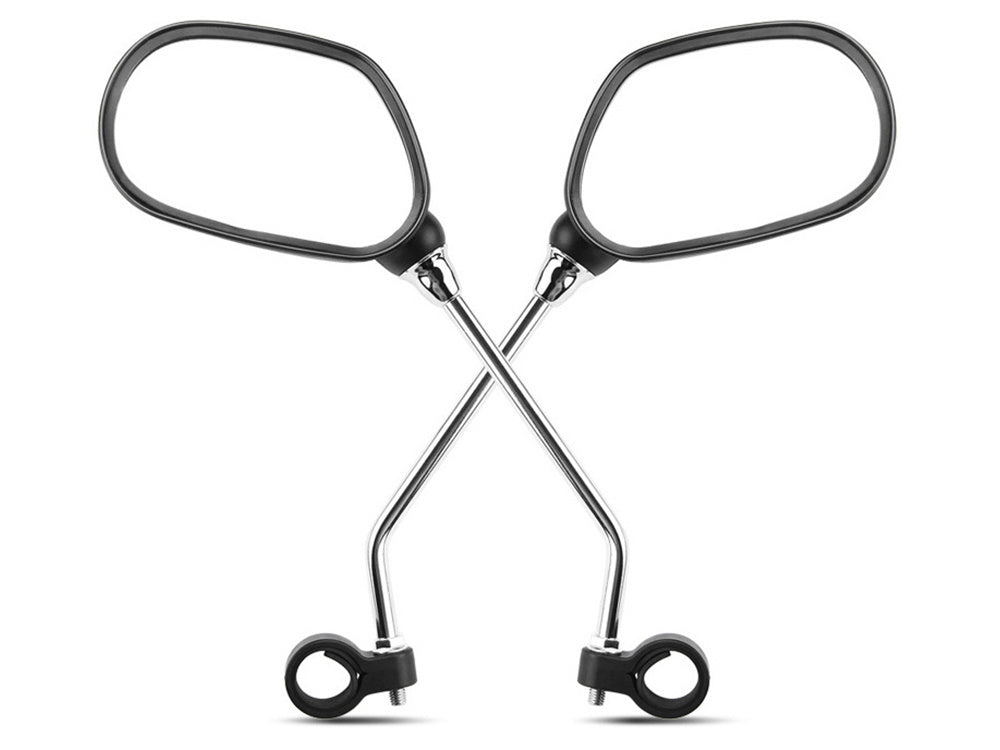 2 x reflector bike mirrors 20-25 mm