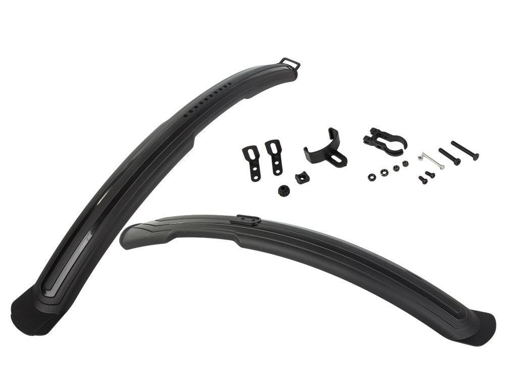 Priekiniai galiniai dviračio atšvaitai universalus 2 vnt.