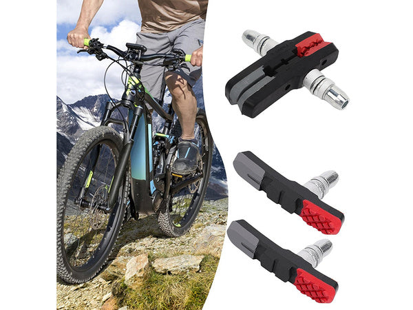 V- breake dviračių kaladėlių rinkinys su sriegiu mtb trekingo dviračio žandikauliais
