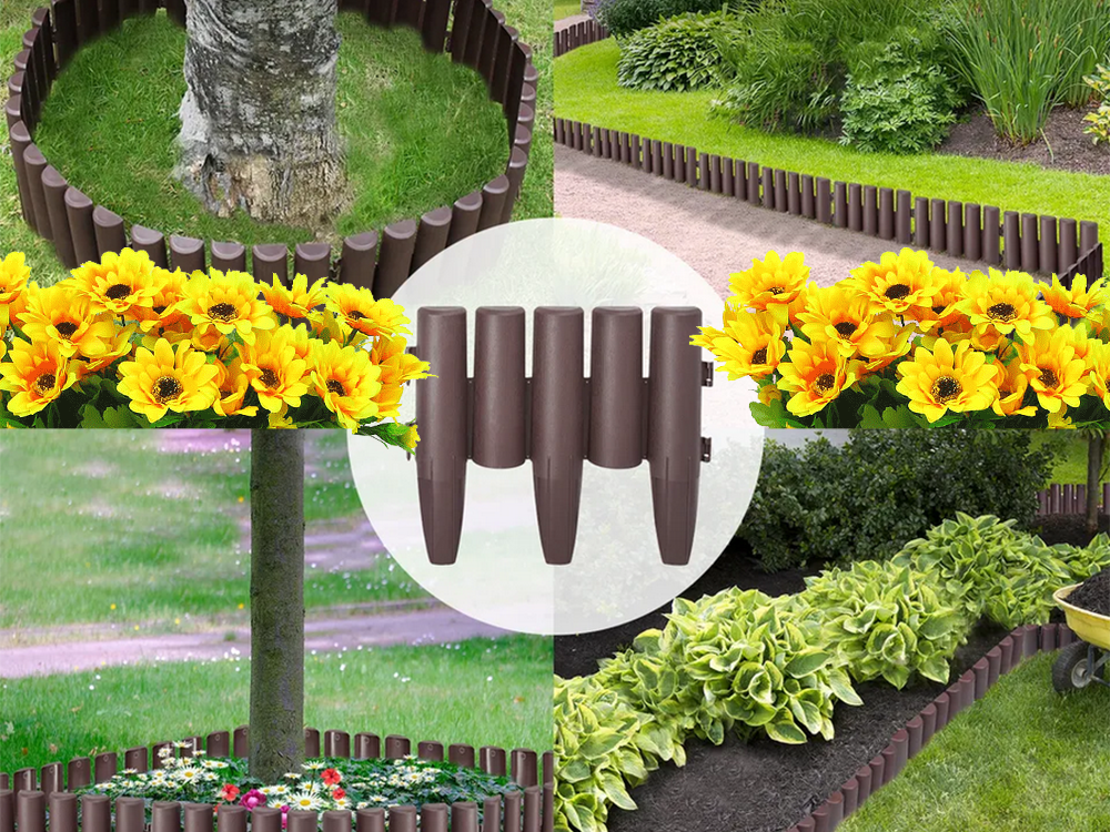 Garden palisada sodo tvora 215cm 8 elem.