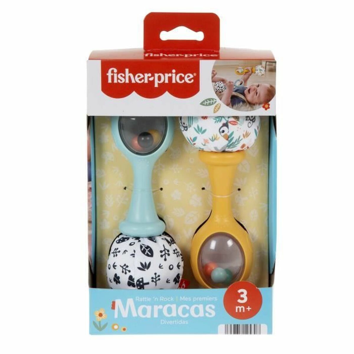 Čiulptukas Fisher Price MES PREMIERES MARACAS (2 vnt.)