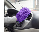 Mikropluošto audinio pirštinė, skirta plauti automobilių plovyklą ant rankų, Violetinė, Szín, Lila