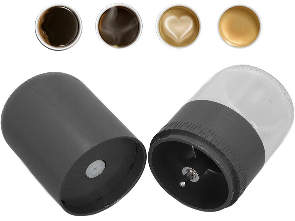Kavos pupelių malūnėlis riešutai žolelės stiprus elektrinis usb espresso
