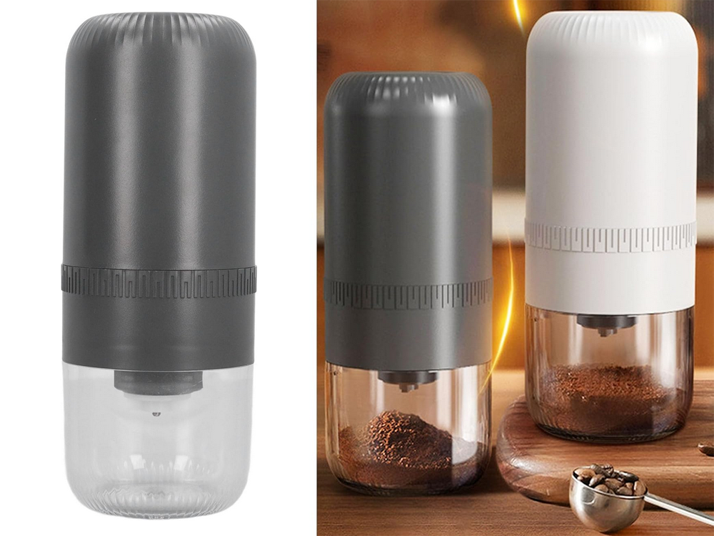 Kavos pupelių malūnėlis riešutai žolelės stiprus elektrinis usb espresso