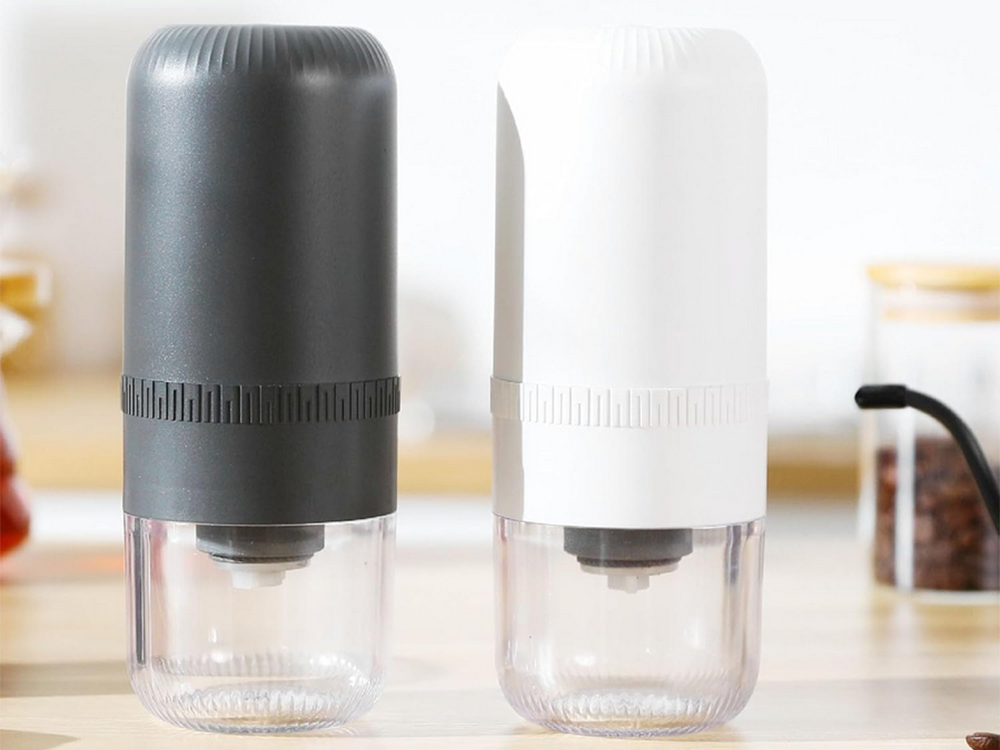 Kavos pupelių malūnėlis riešutai žolelės stiprus elektrinis usb espresso