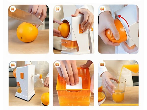 Apelsinų sulčių spaustuvė citrusinių vaisių spaustuvė 500ml vadovas
