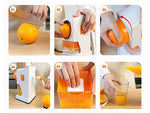 Apelsinų sulčių spaustuvė citrusinių vaisių spaustuvė 500ml vadovas