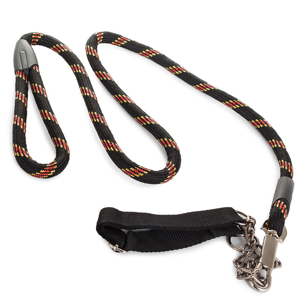 Dog lanyard 120cm/1.3cm stipri apykaklė