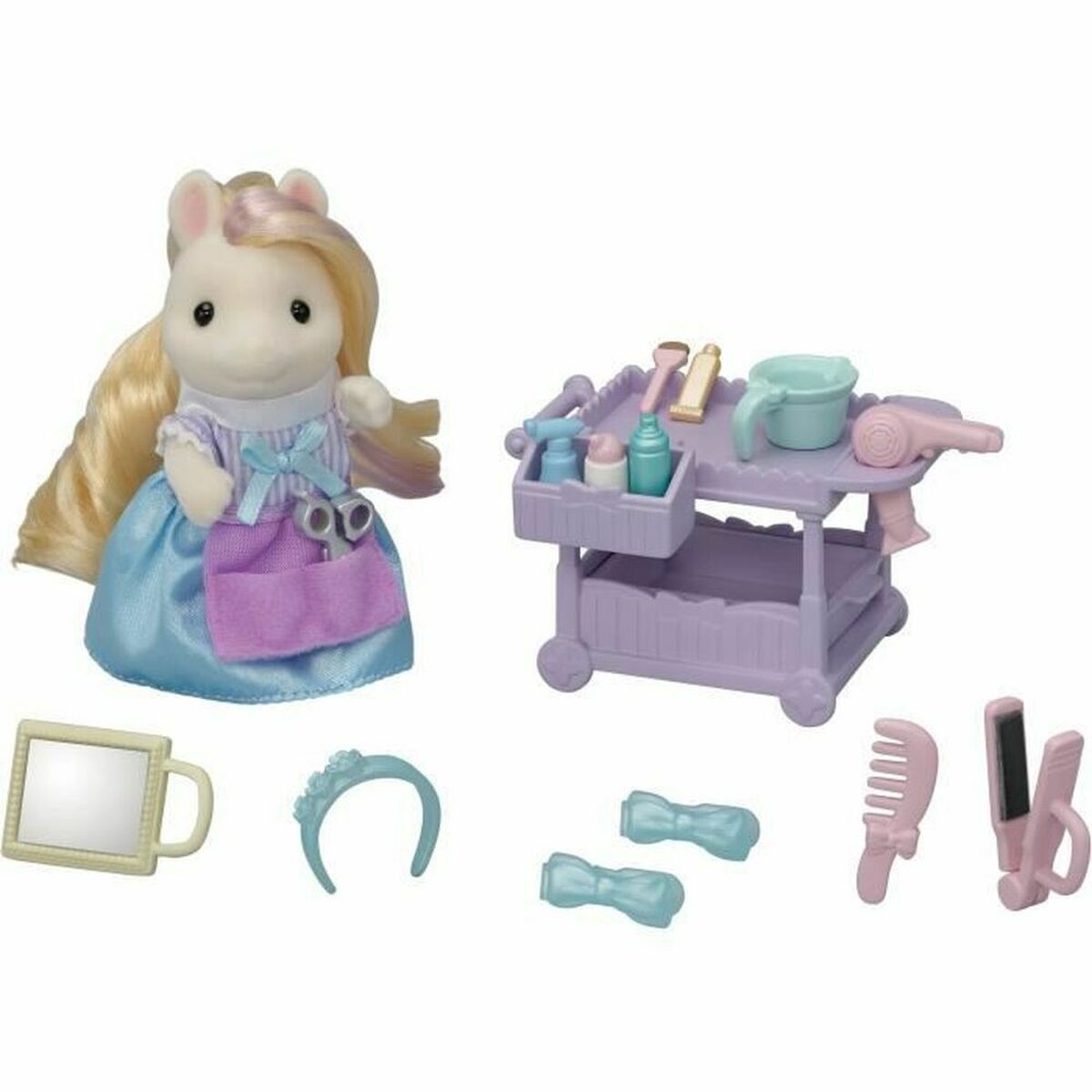 Veiksmo figūra Sylvanian Families The Pony Mum and Her Styling Kit	