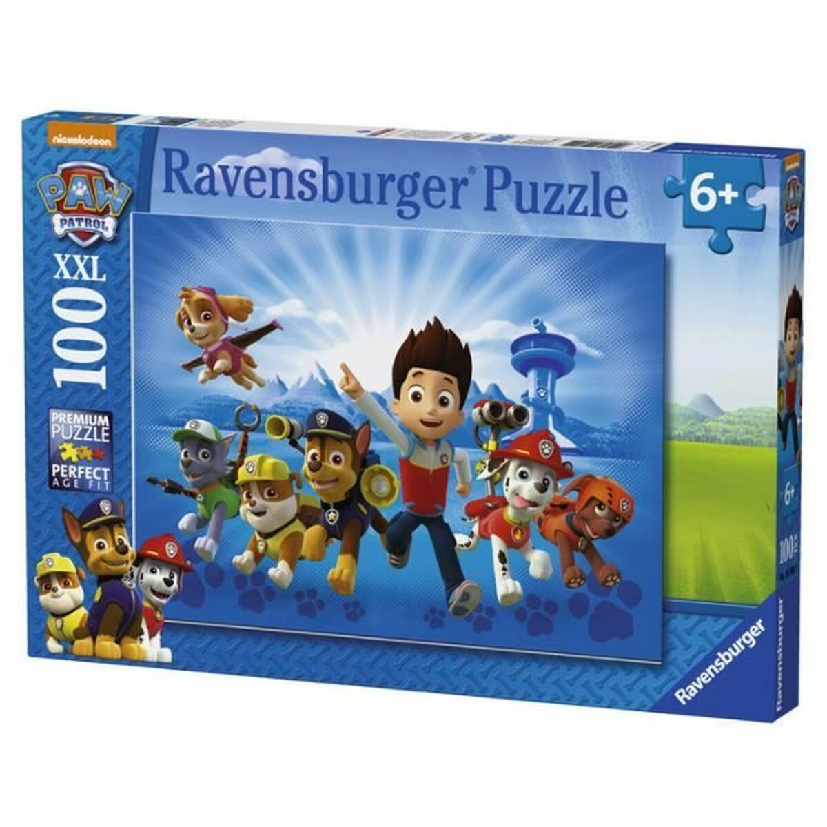 Dėlionė The Paw Patrol Ravensburger 10899 XXL 100 Dalys