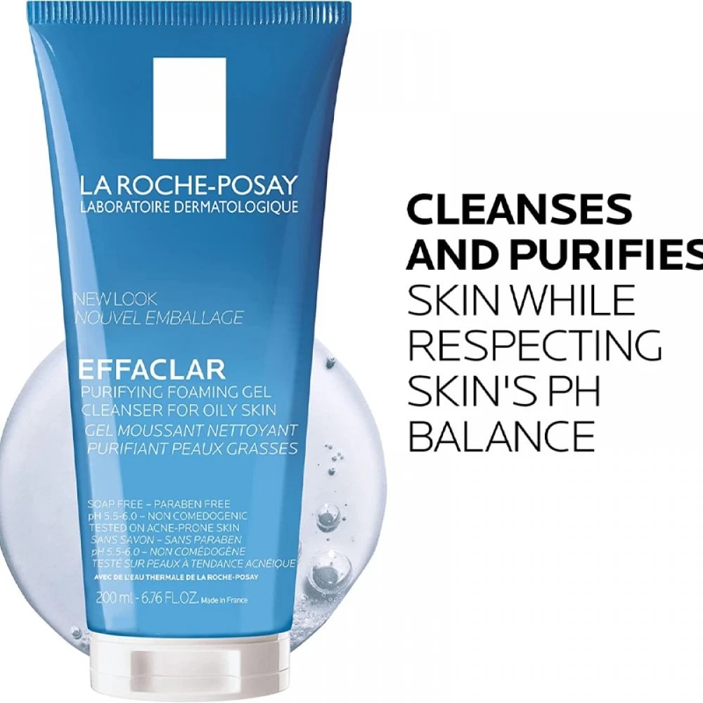 La Roche Posay Effaclar valomasis gelis riebiai odai 200 ml