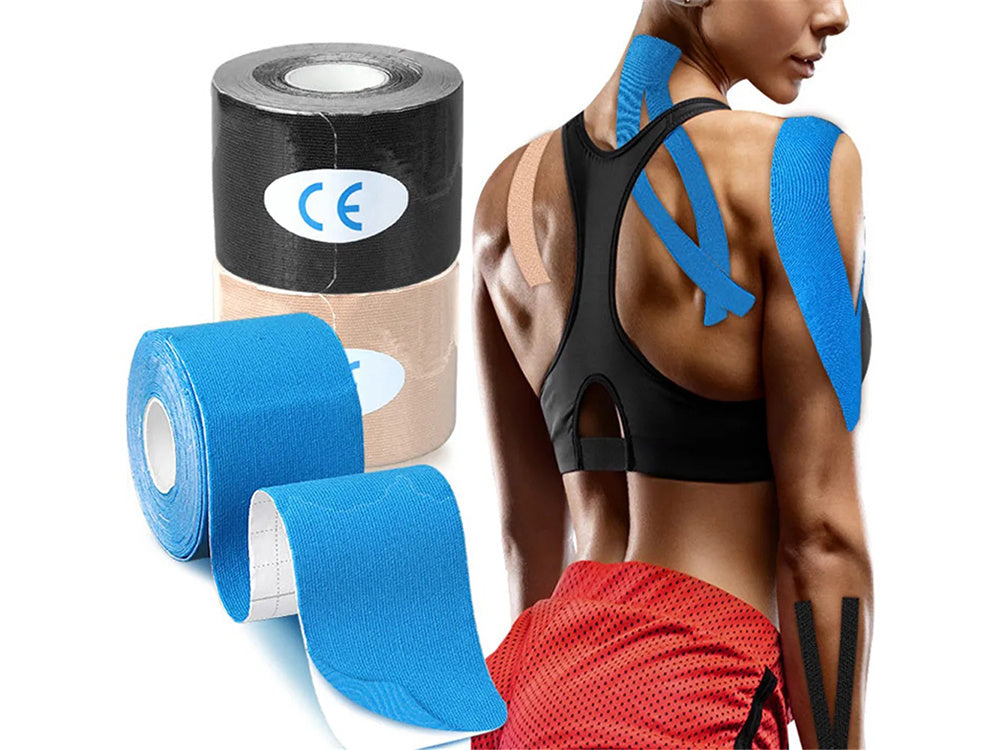 Kineziologinė juosta tejpy tejp plasters kinesiotaping sports pro 5m