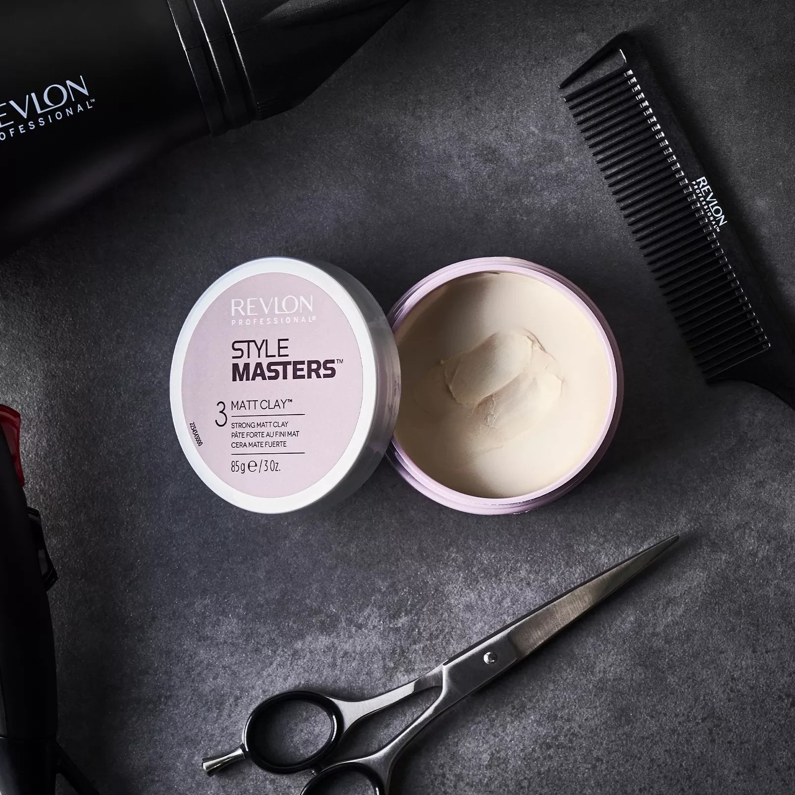 Revlon Style Masters Creator 3 Matt Clay plaukų formavimo molis 85 g