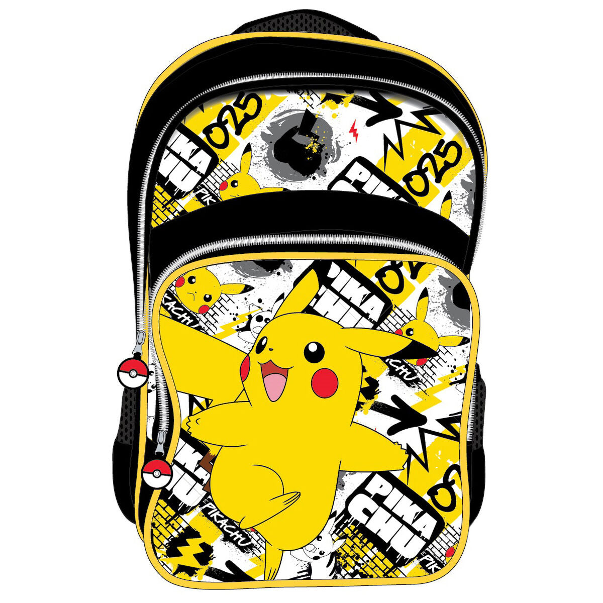 Mokyklinis krepšys Pokémon Pikachu Spalvotas