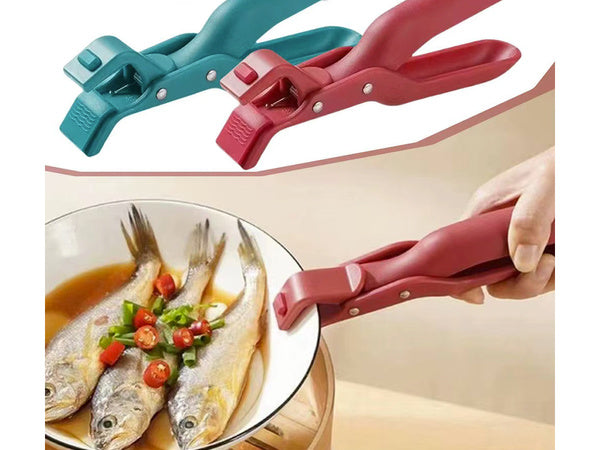Karštos keptuvės rankena karštos keptuvės žnyplės cool gripper